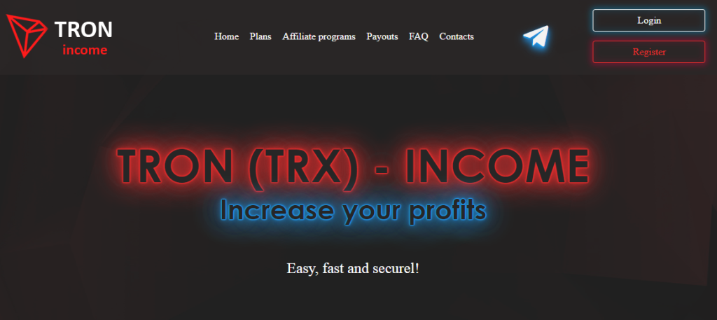 Tron income